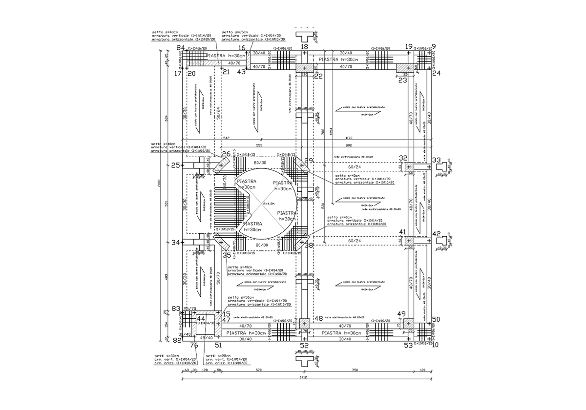 Progetto_Architetturalper un edificio polifunzionale_studio_Incaini_Ascoli_Piceno