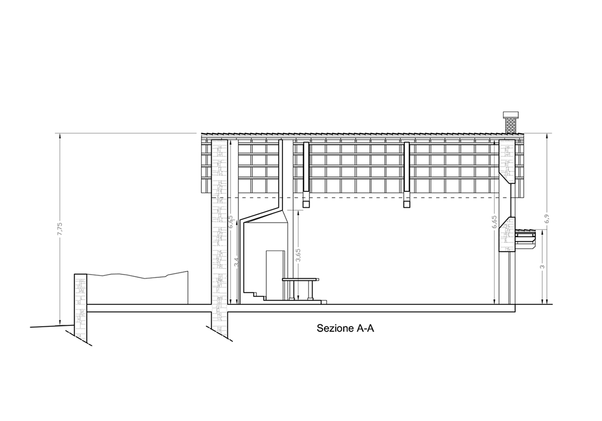 Progetto di restauro per la chiesa S.Giovanni Arola, studio Incaini Ascoli Piceno