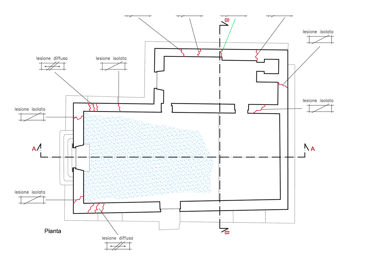 Studio_Incaini, progetto di restauro della Chiesa_Immacolata_Pomaro