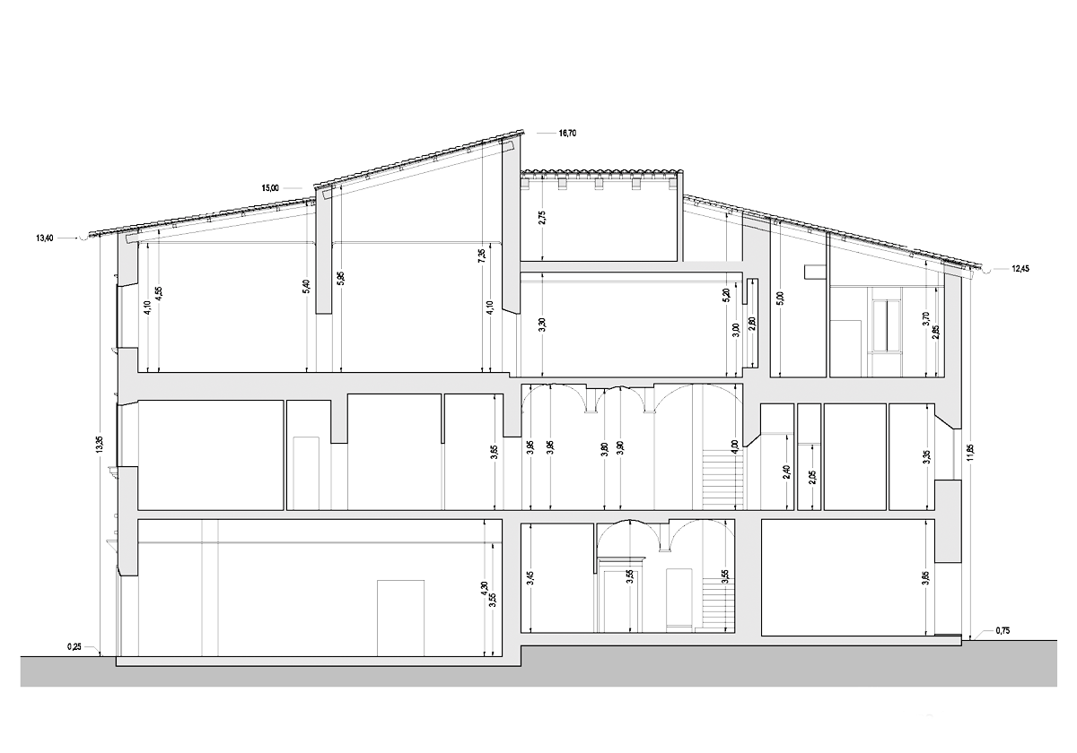 Progetto di resaturo per il Palazzo Lorentz di Ascoli Piceno dello studio di architettura ed ingegneria Incaini